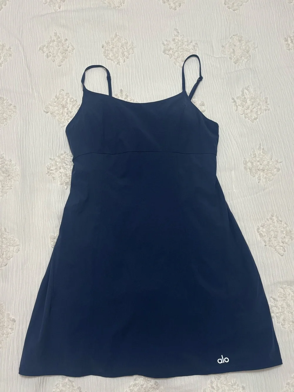 ALO Yoga Breezy Tennis Dress Navy